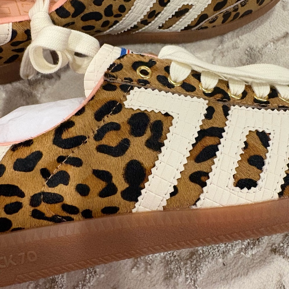 Back 70 Leopard Haircalf Sneakers - Picture 7 of 10